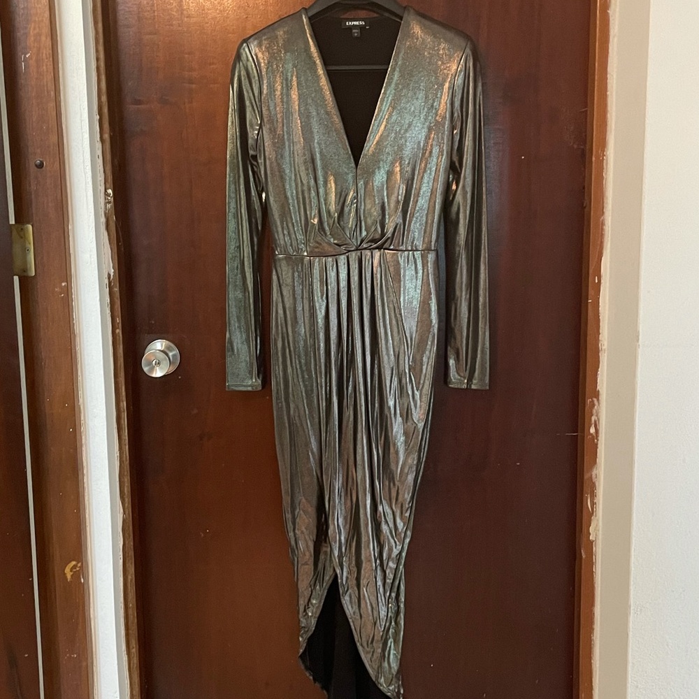 EXPRESS metallic dress